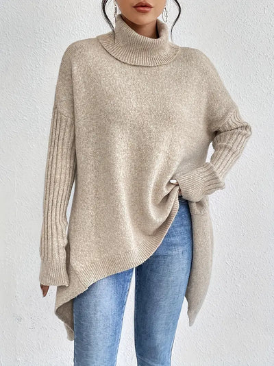 Elena | Warm Women’s Turtleneck Sweater with Comfort Fit