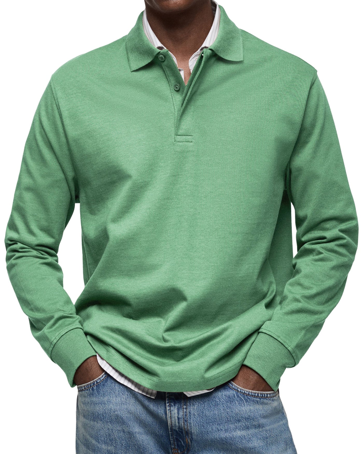 Sophie | Comfortable Long-Sleeve Polo Shirt