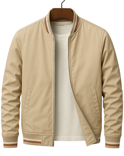 ALDRIN | Stylish Bomber Jacket with Modern Stripes