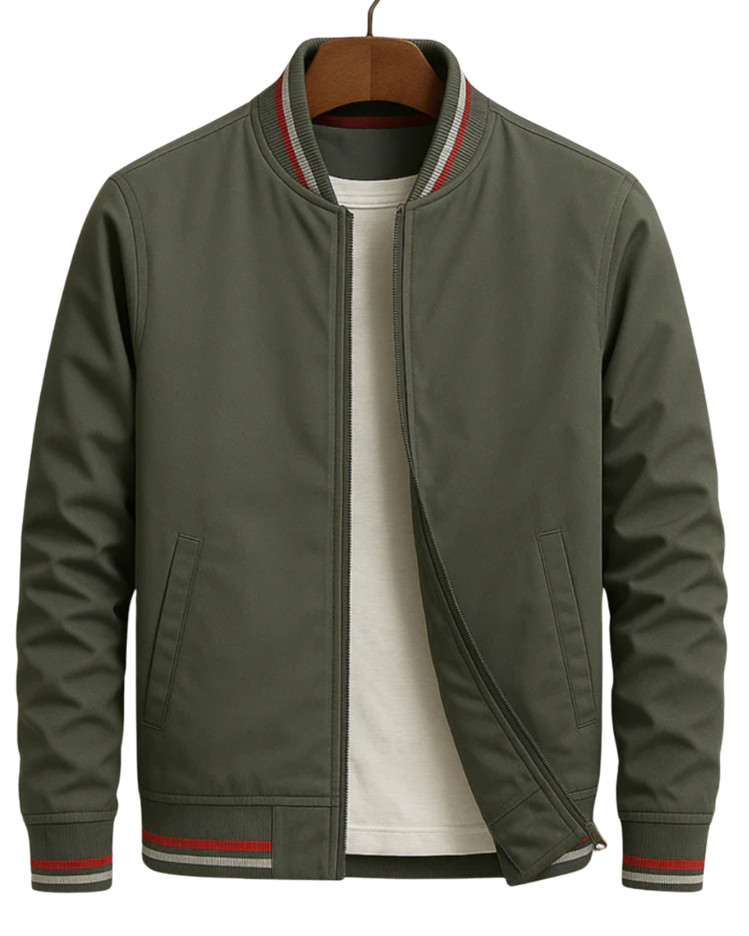 ALDRIN | Stylish Bomber Jacket with Modern Stripes