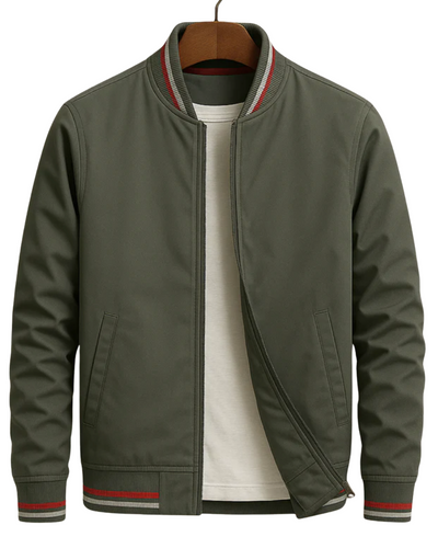ALDRIN | Stylish Bomber Jacket with Modern Stripes