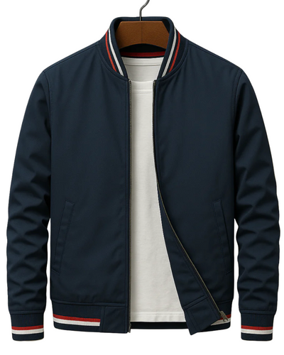 ALDRIN | Stylish Bomber Jacket with Modern Stripes