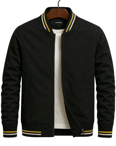 ALDRIN | Stylish Bomber Jacket with Modern Stripes