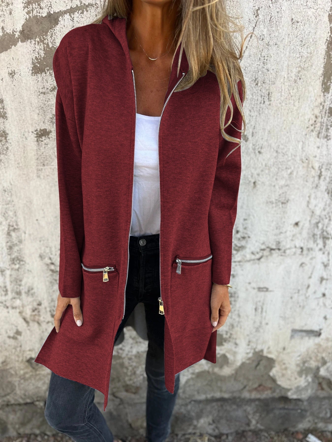 Stark | Hooded Jacket with Zipper and Comfort