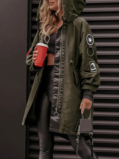 MAELIE | Long Sleeve Hoodie Jacket for Women