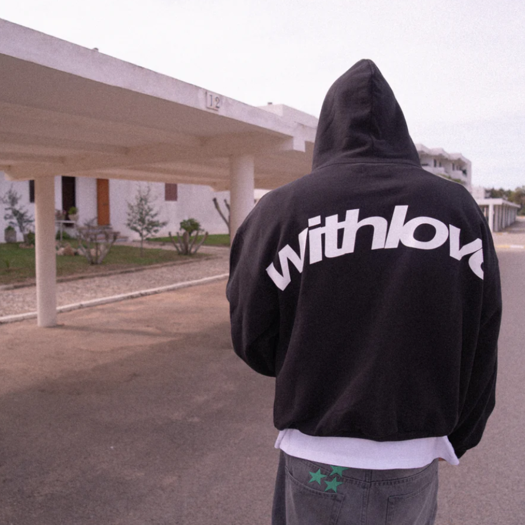 Elodie | Cozy Hoodie with Heart Motif Statementwear
