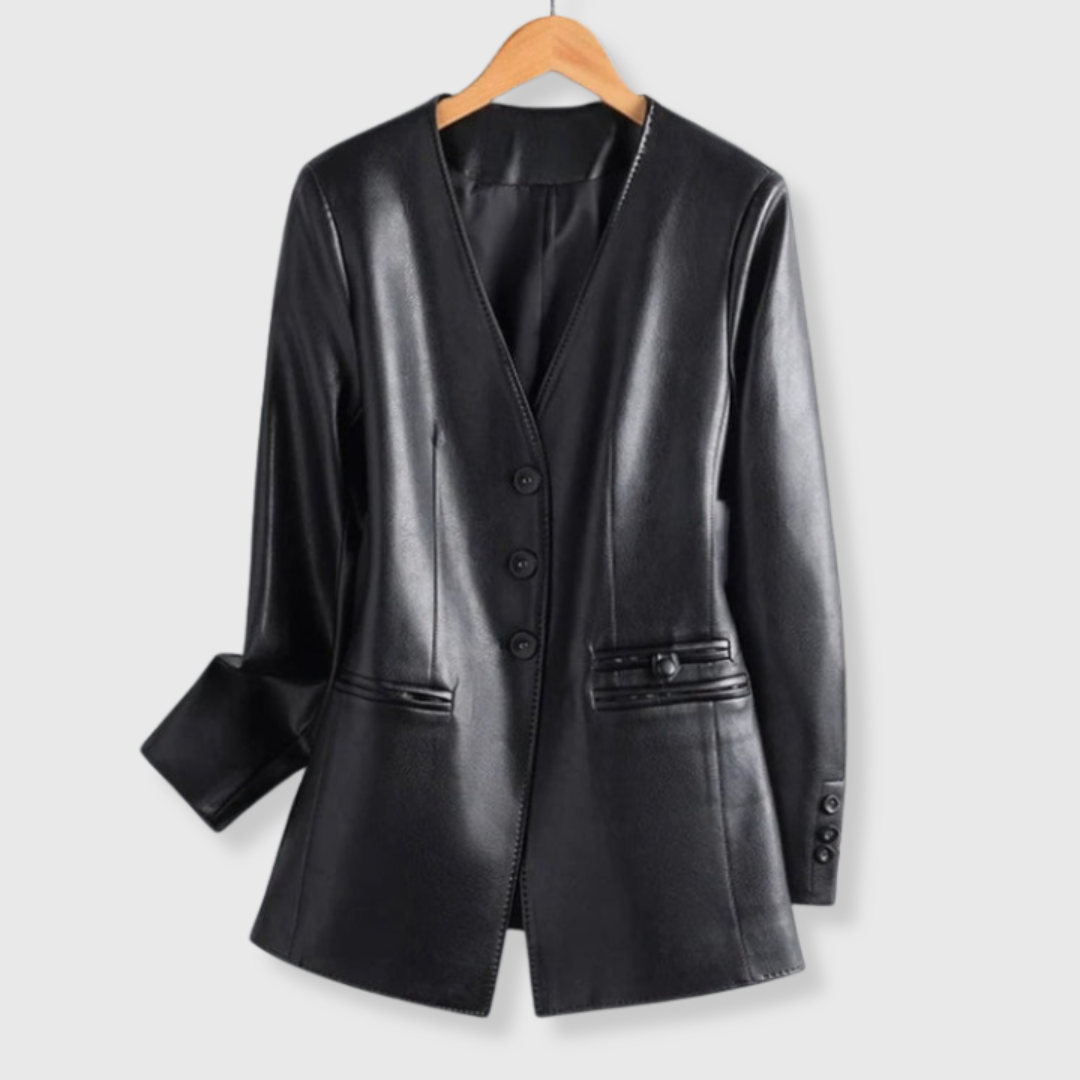 Isolde | Iconic Leather Jacket in Modern Design