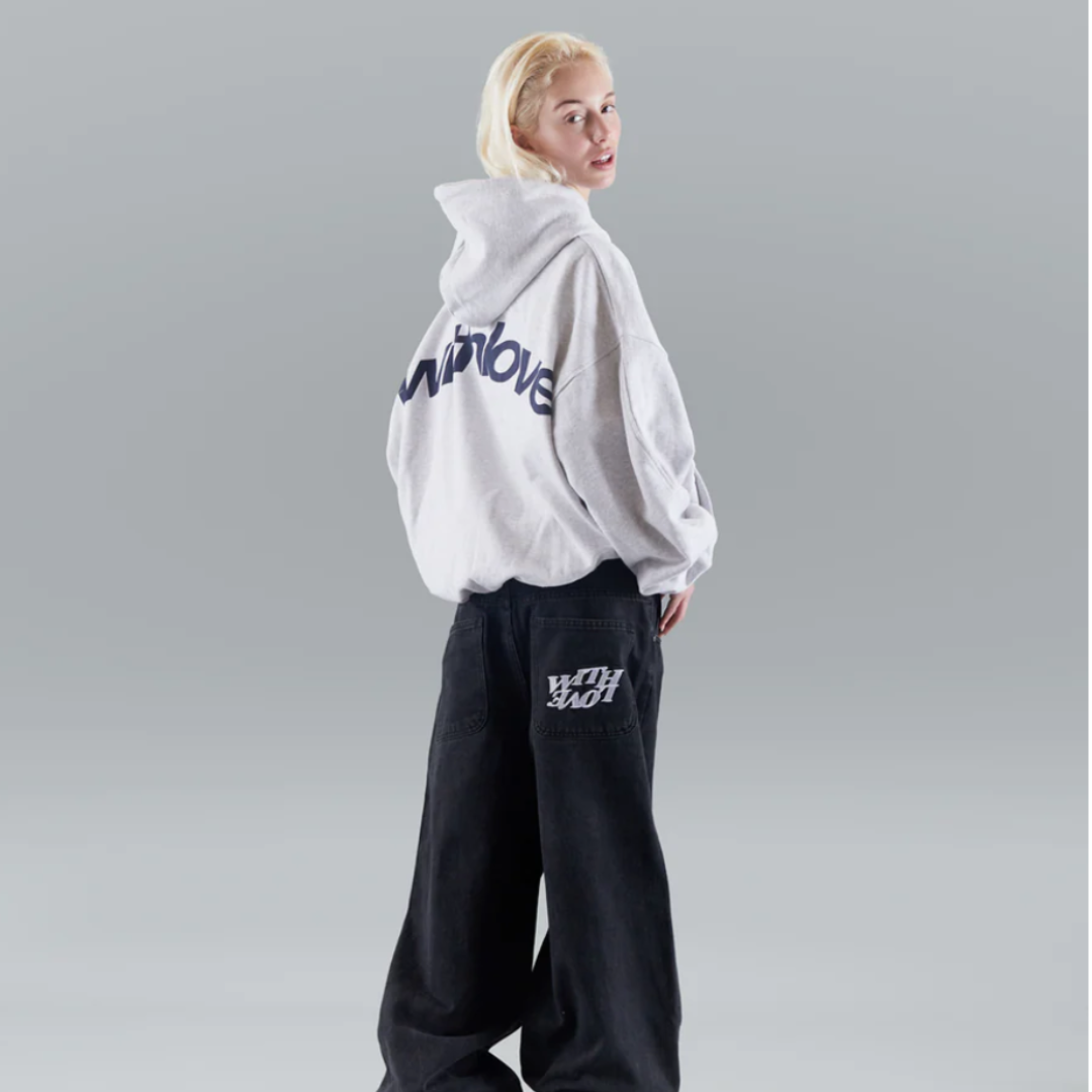 Elodie | Cozy Hoodie with Heart Motif Statementwear