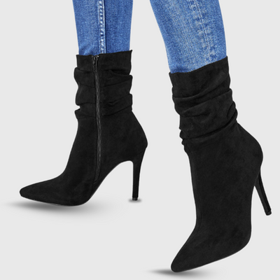 Isolde | Premium Boots in Stylish Suede Look