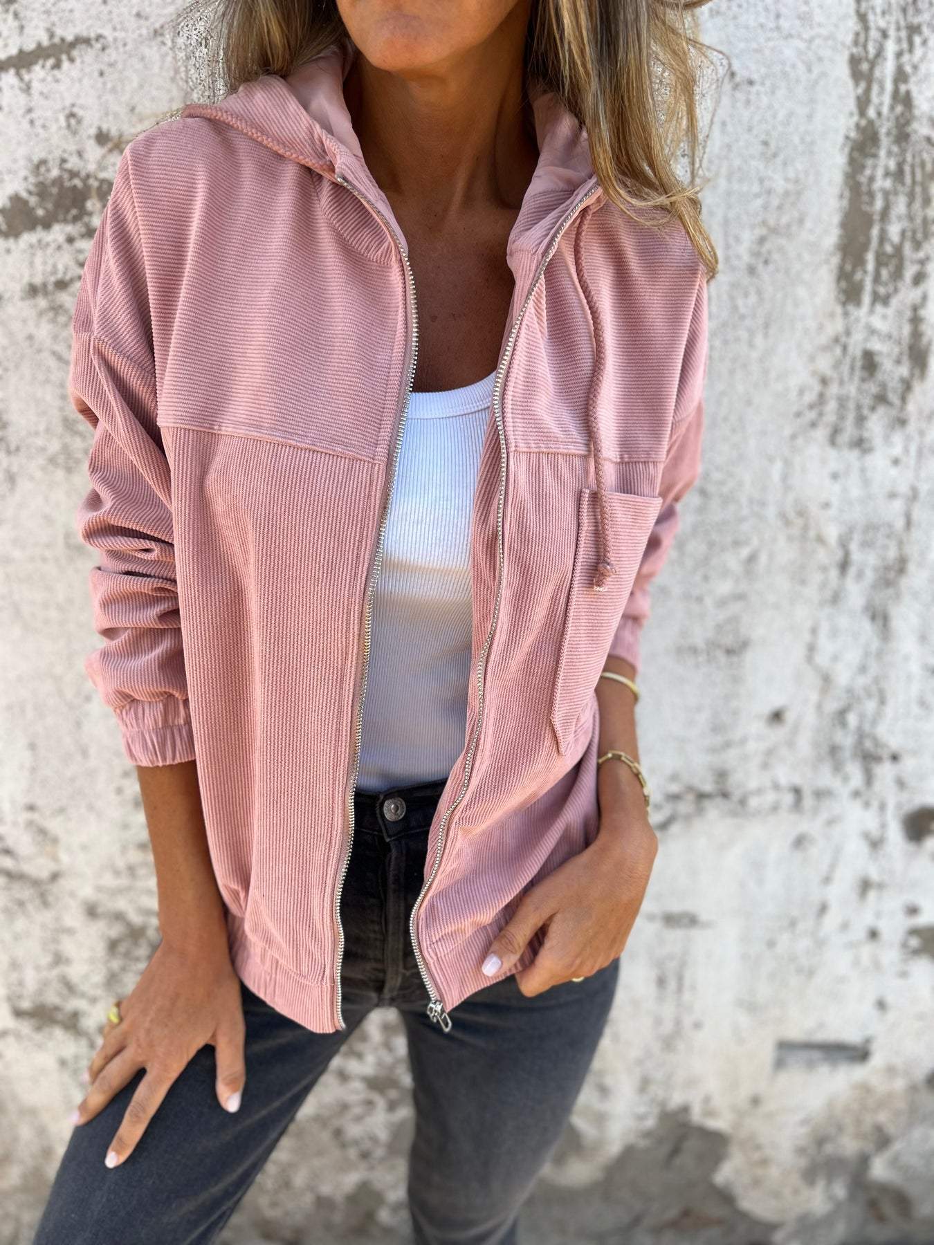 Ariellee | Hoodie Jacket with Zipper