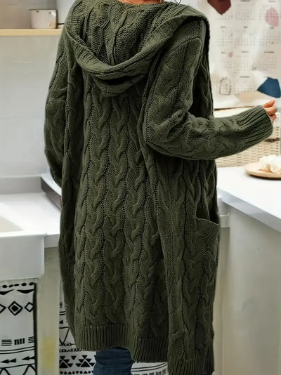 Isa | Stylish Cardigan with Patch Pockets