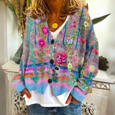 Hanna Fashionable Cardigan for Cold Seasons