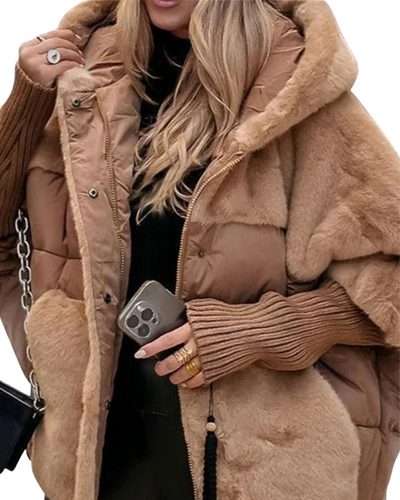 Amelia | Elegant Women’s Winter Jacket with Fur Hood