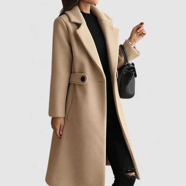 Sophie | Belted Elegance Coat in Modern Style