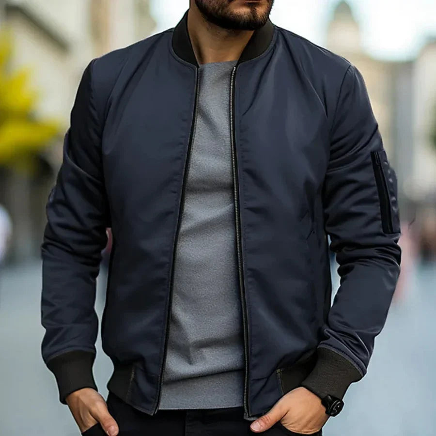 TREVOR | Classic Bomber Jacket for Men