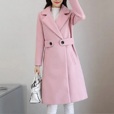 Sophie | Belted Elegance Coat in Modern Style