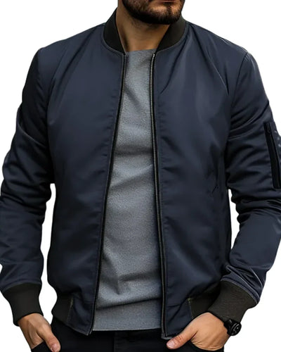 TREVOR | Classic Bomber Jacket for Men