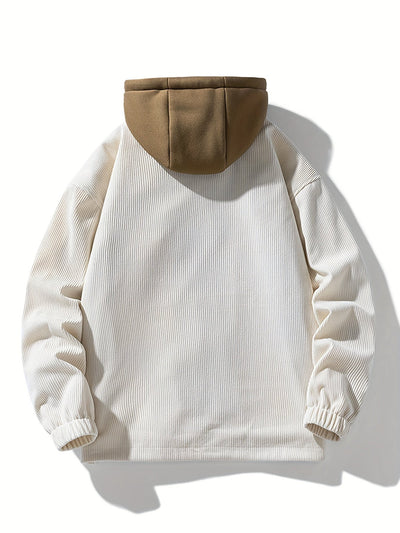 DAMIEN | Long Sleeve Jacket with Practical Front Pocket