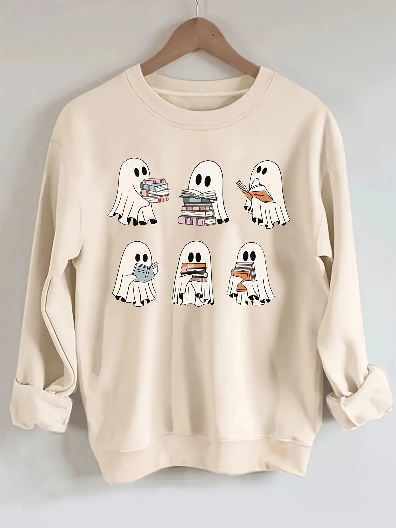 Arwen | Cozy Ghost Sweater for Halloween Vibes