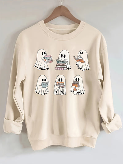 Arwen | Cozy Ghost Sweater for Halloween Vibes