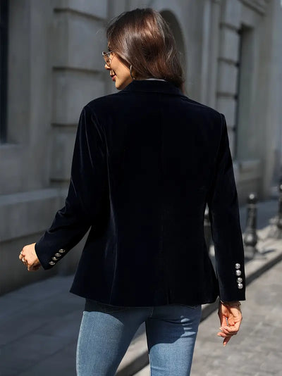 Bella | Soft and Elegant Velvet Blazer for Women