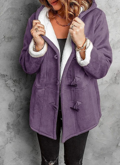 Lena | Women’s Hooded Coat – Casual & Comfortable