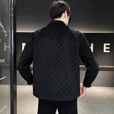 Adrian | Stylish Jacket Made of Rolled Suede