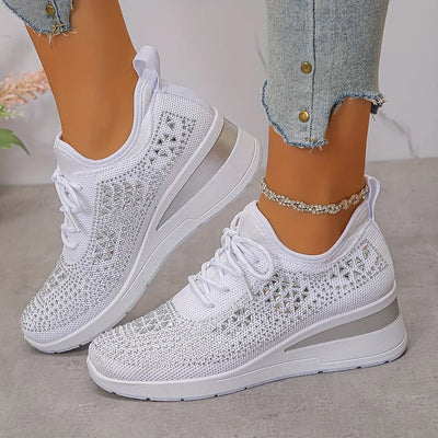 ISADORA | Orthopedic Sneakers with Rhinestone Details