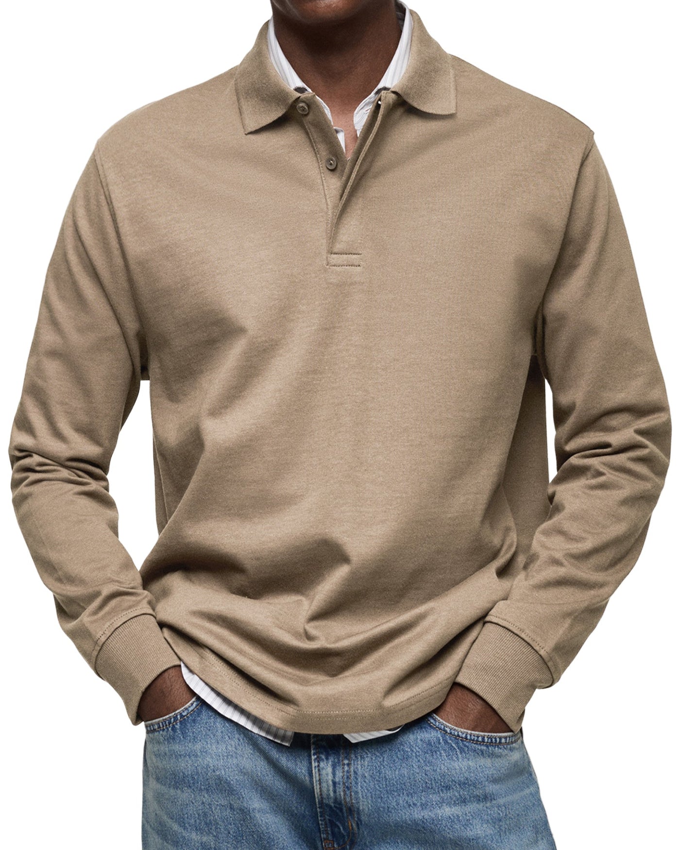 Sophie | Comfortable Long-Sleeve Polo Shirt