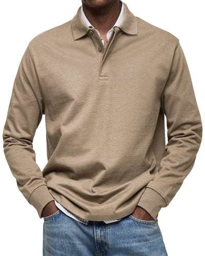 Sophie | Comfortable Long-Sleeve Polo Shirt
