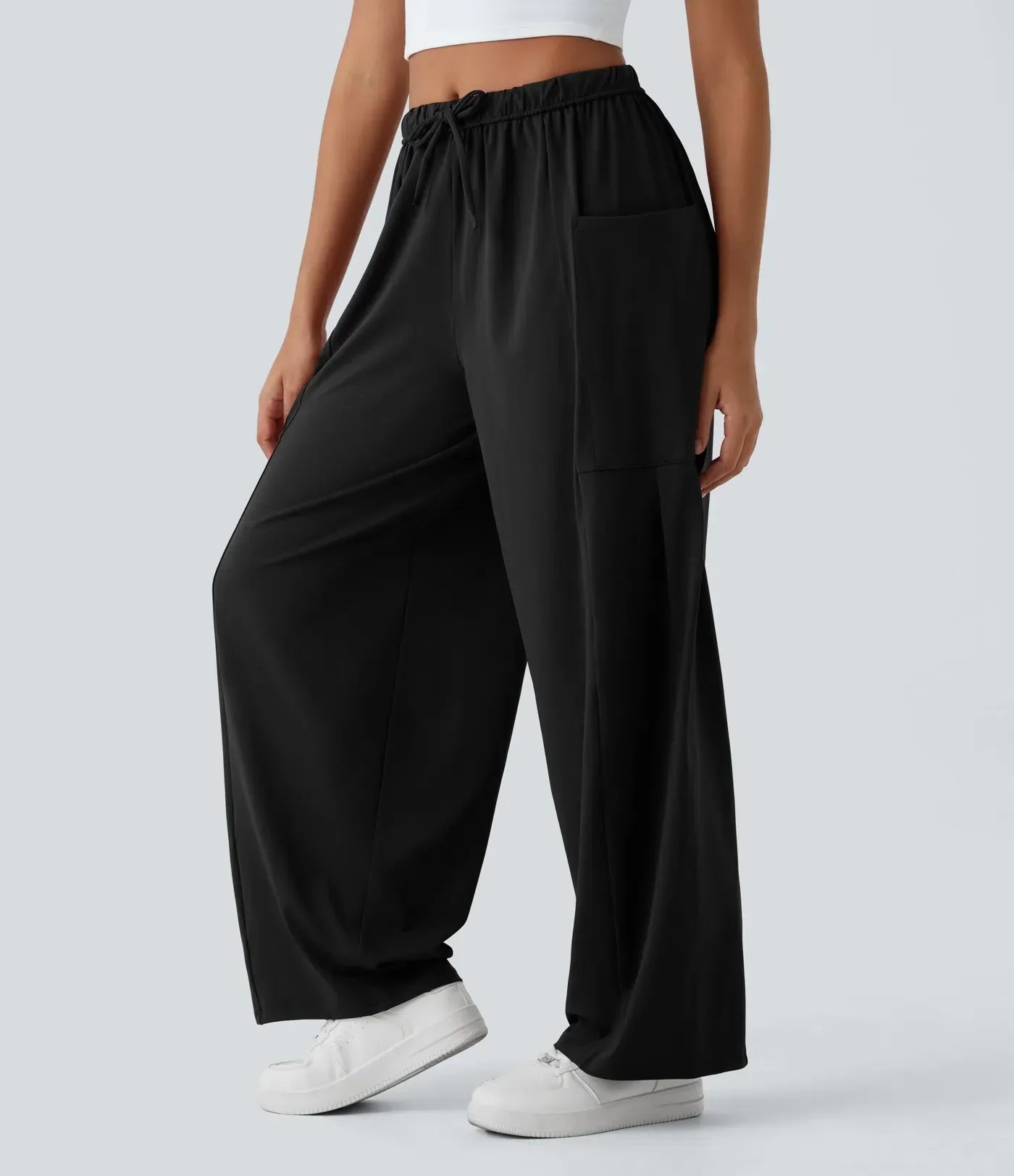 Serena | Wide Women’s Pants with Elastic and Modern Fit