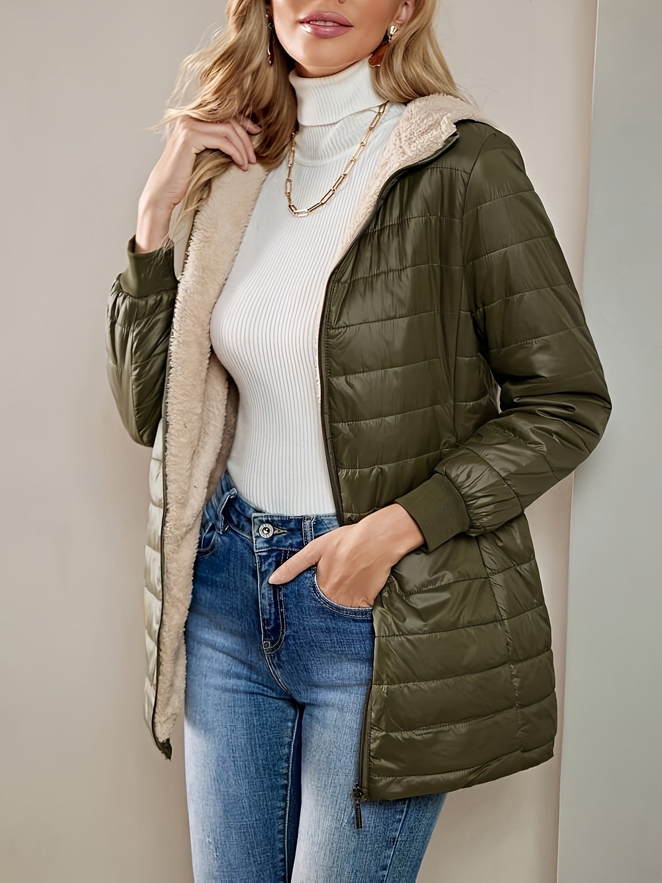 Selina | Casual Long Women’s Coat for Everyday Wear