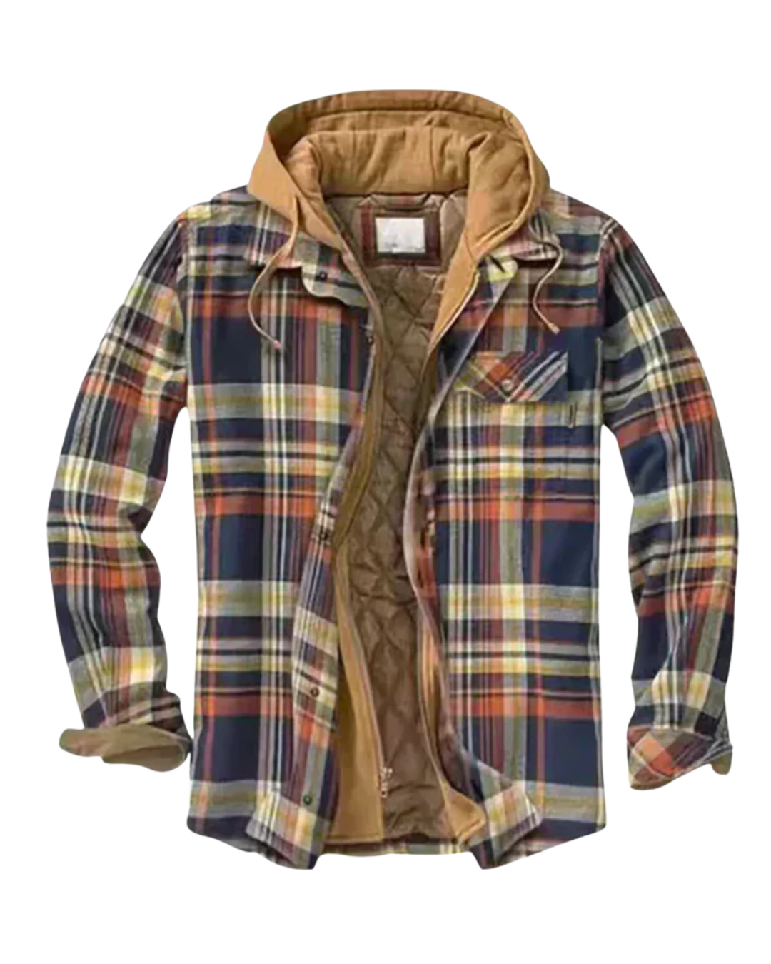 ARWEN | Patchwork Check Jacket in Modern Trend Style