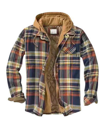 ARWEN | Patchwork Check Jacket in Modern Trend Style
