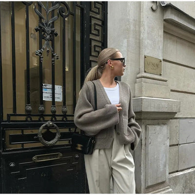 Elma | Classic Knitted Women's Cardigan