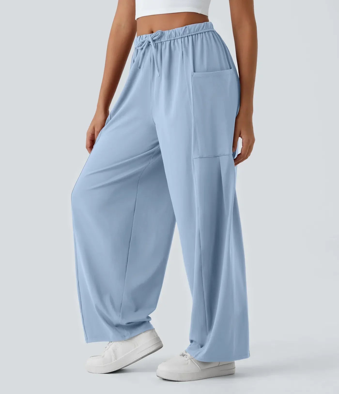 Serena | Wide Women’s Pants with Elastic and Modern Fit