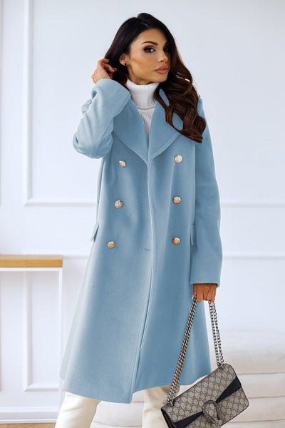 Sophia | Stylish Double-Breasted Women’s Coat