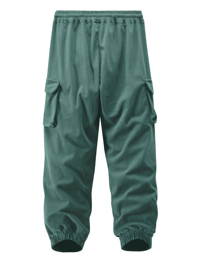 LEONIE | Corduroy Joggers with Practical Drawstring