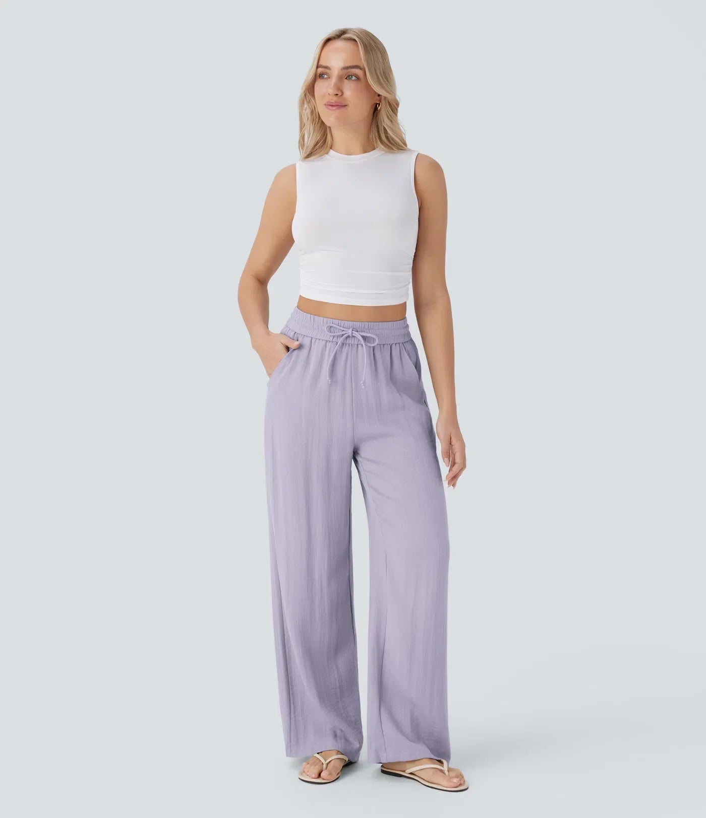 Vivian | Comfortable Women’s Linen Pants for Warm Days