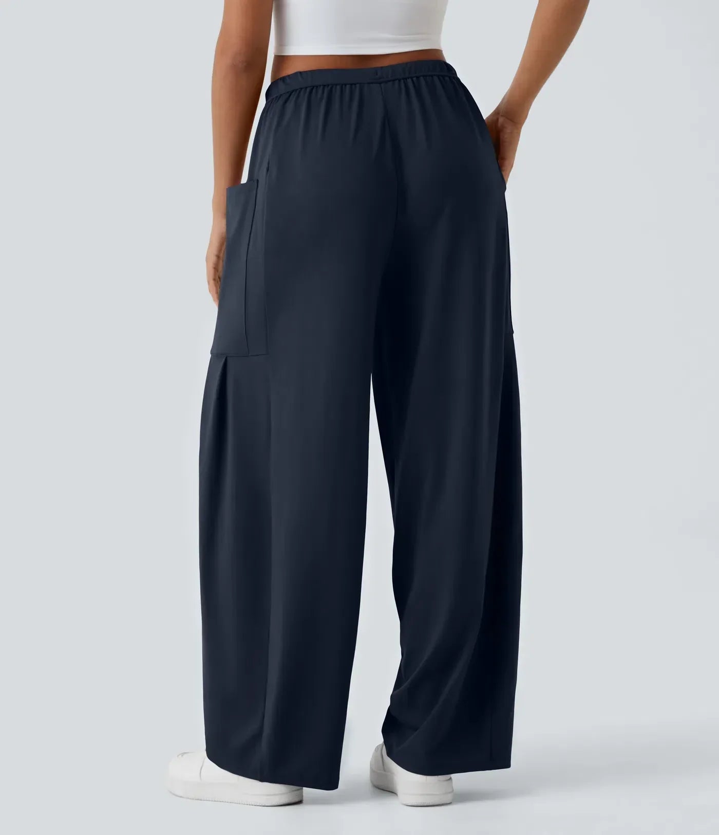 Serena | Wide Women’s Pants with Elastic and Modern Fit