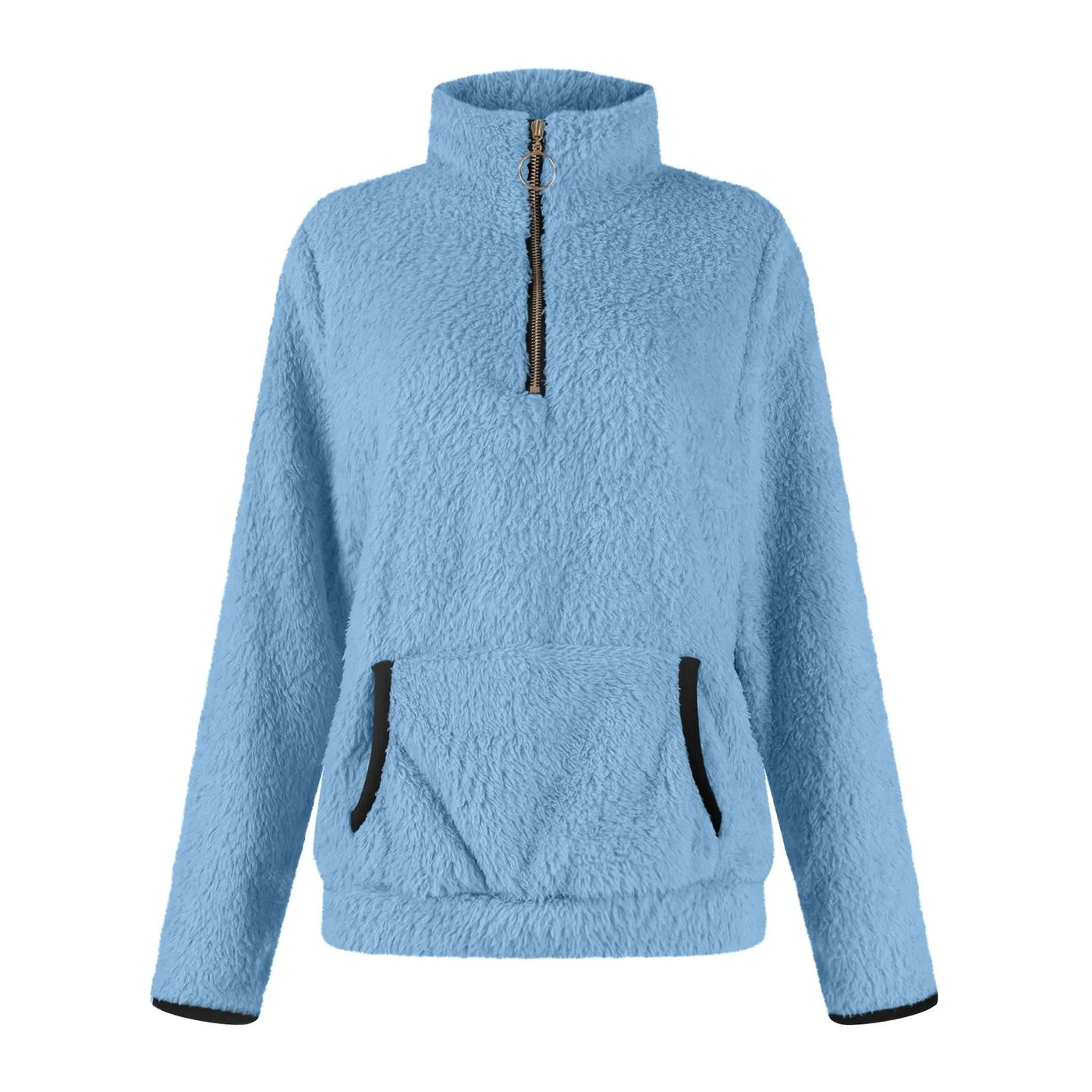 Lina | Modern Women’s Zip-Up Sweater – Trendy Style