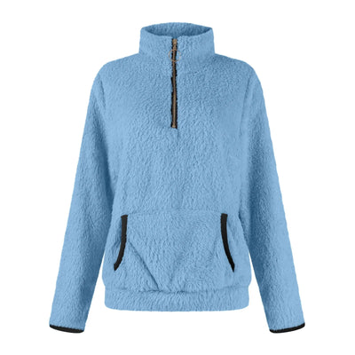 Lina | Modern Women’s Zip-Up Sweater – Trendy Style
