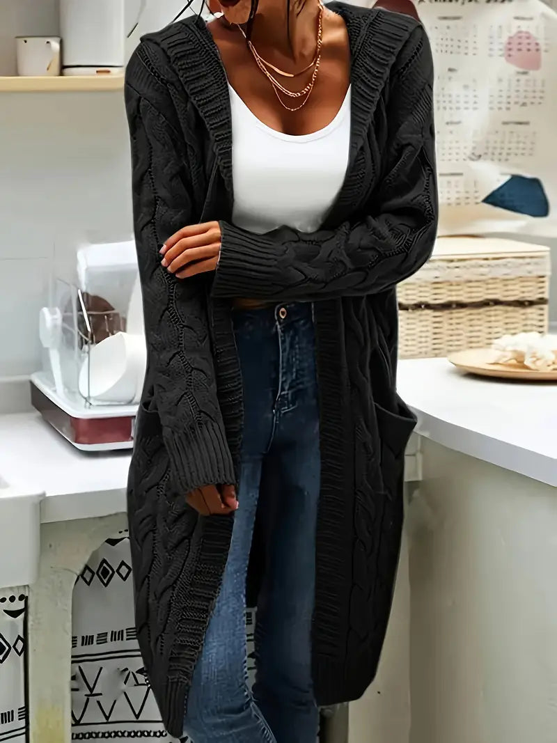 Isa | Stylish Cardigan with Patch Pockets