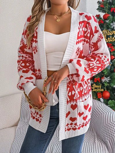 Ethan | Christmas Knit Cardigan Sweater