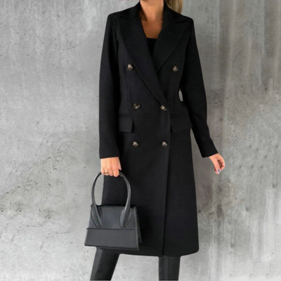 Christiane | Long Coat with Elegant Look