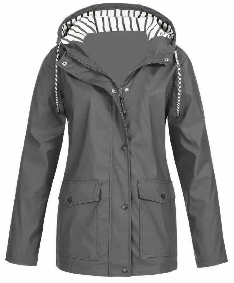 VIVIENNE | Elegant Long Sleeve Waterproof Hoodie