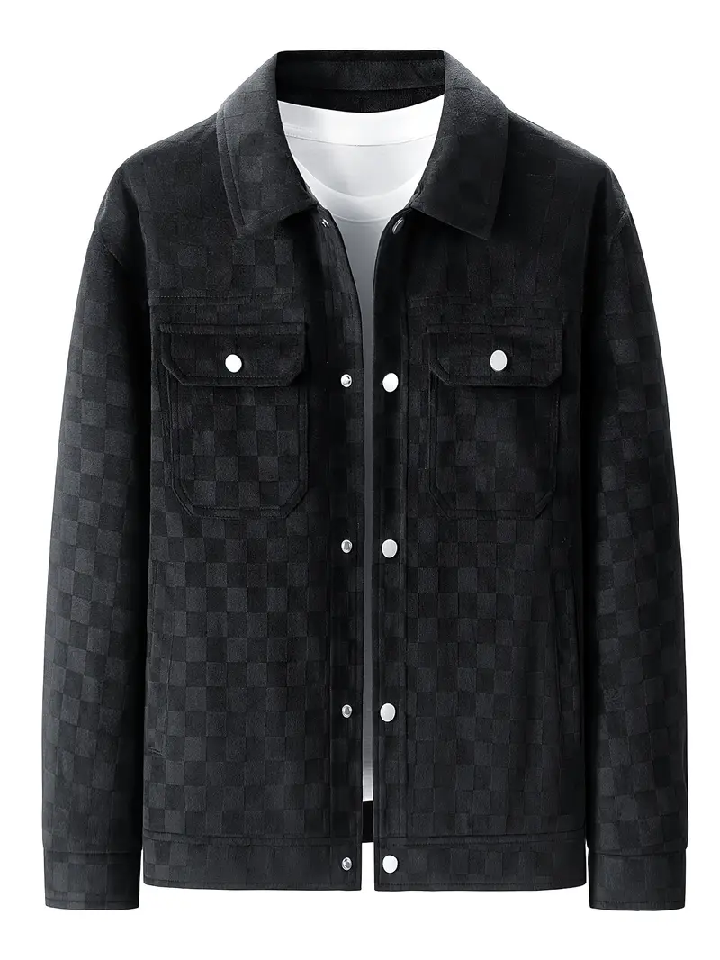 Adrian | Stylish Jacket Made of Rolled Suede