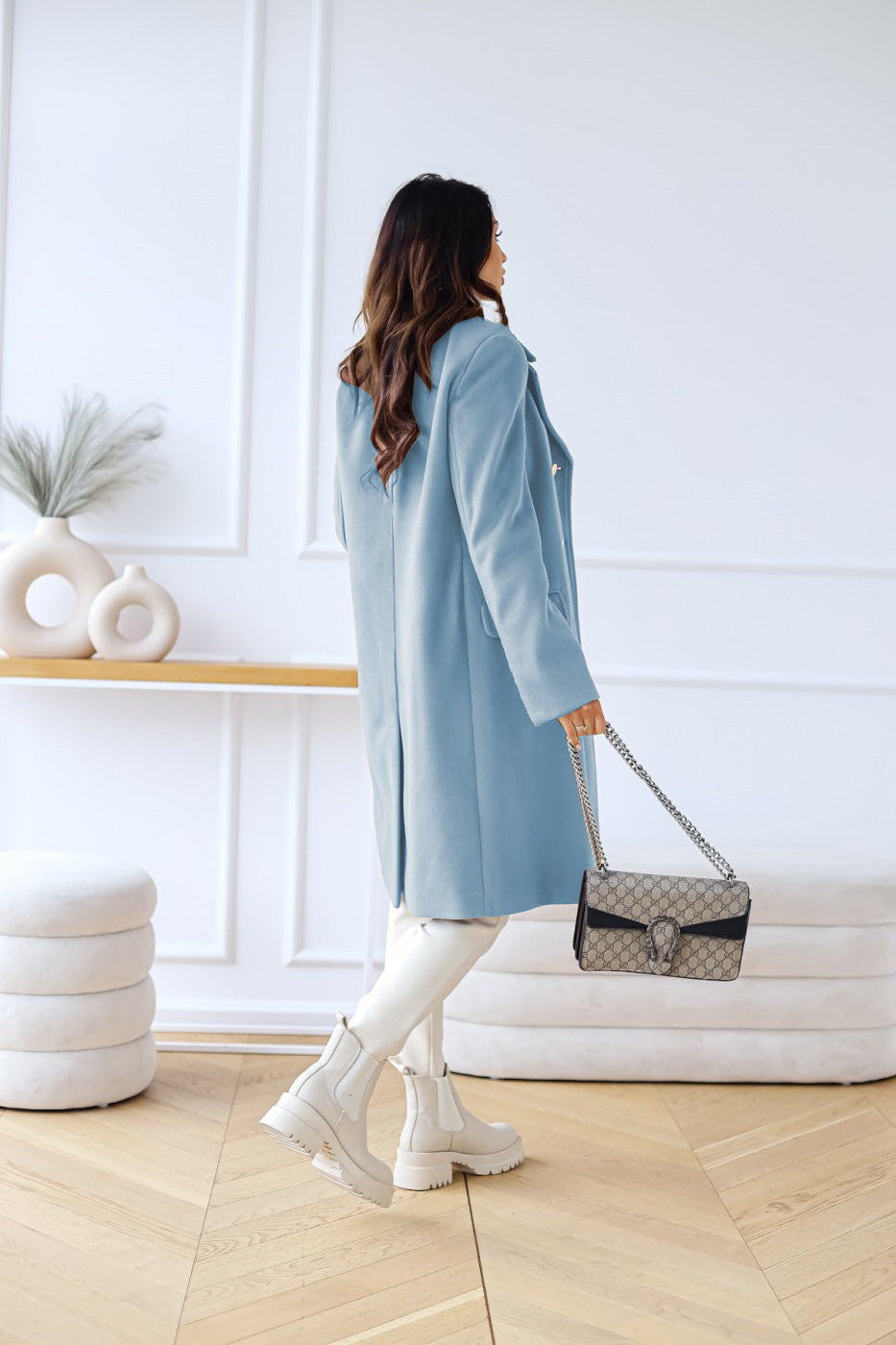 Sophia | Stylish Double-Breasted Women’s Coat