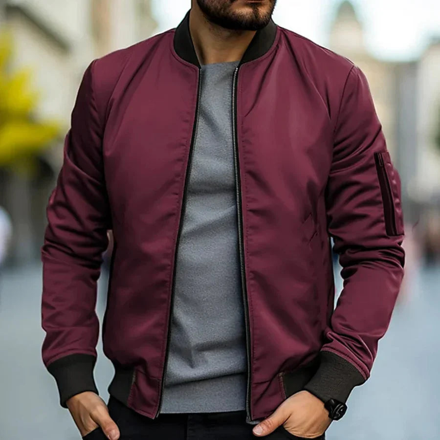 TREVOR | Classic Bomber Jacket for Men