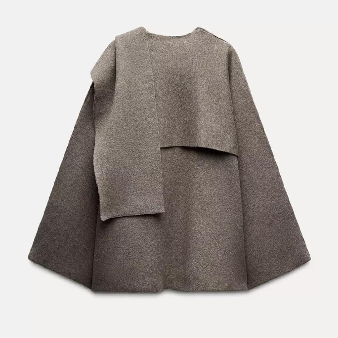 YARA | Viral Hooded Cape Coat in One Size